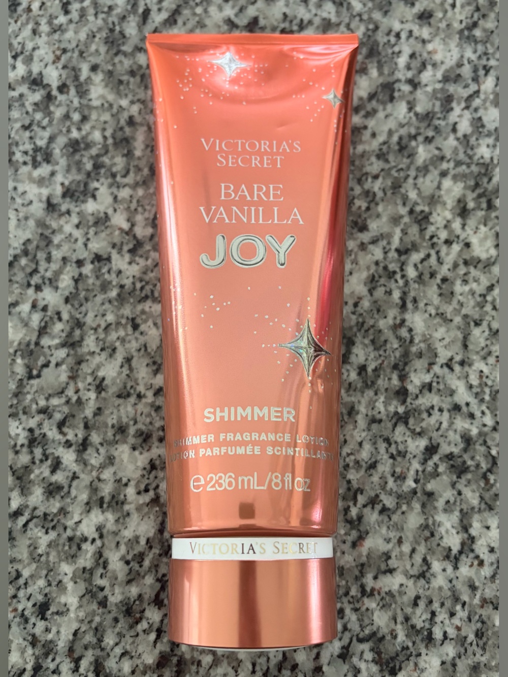 Victoria's Secret Bare Vanilla Joy Shimmer Lotion - Rose Gold